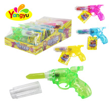 Toy candy lighting gun toy with lollipop